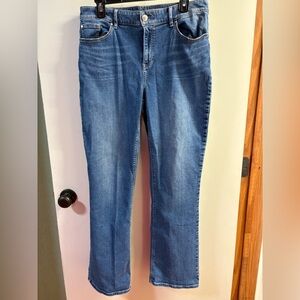 Chico's Classic Denim Straight Leg Jeans